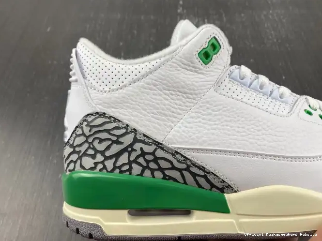 Official Maikesneakers Jordan Green CK9246-136 (W) Retro 3 Lucky 0504